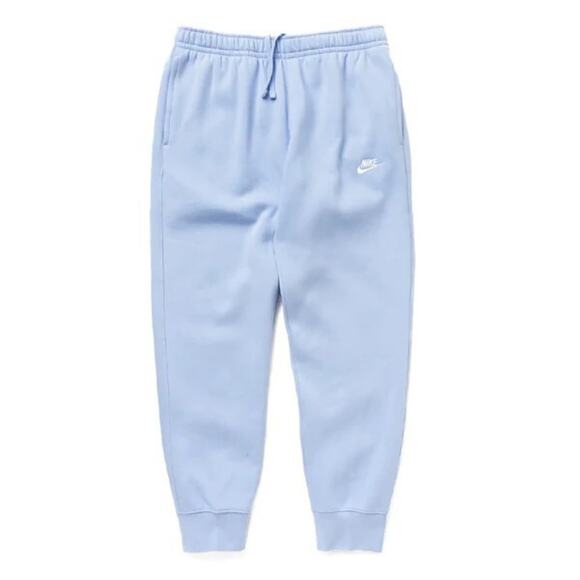 Nike Sportswear Club Fleece Joggers University Blue Mens Size Medium - Picture 1 of 6